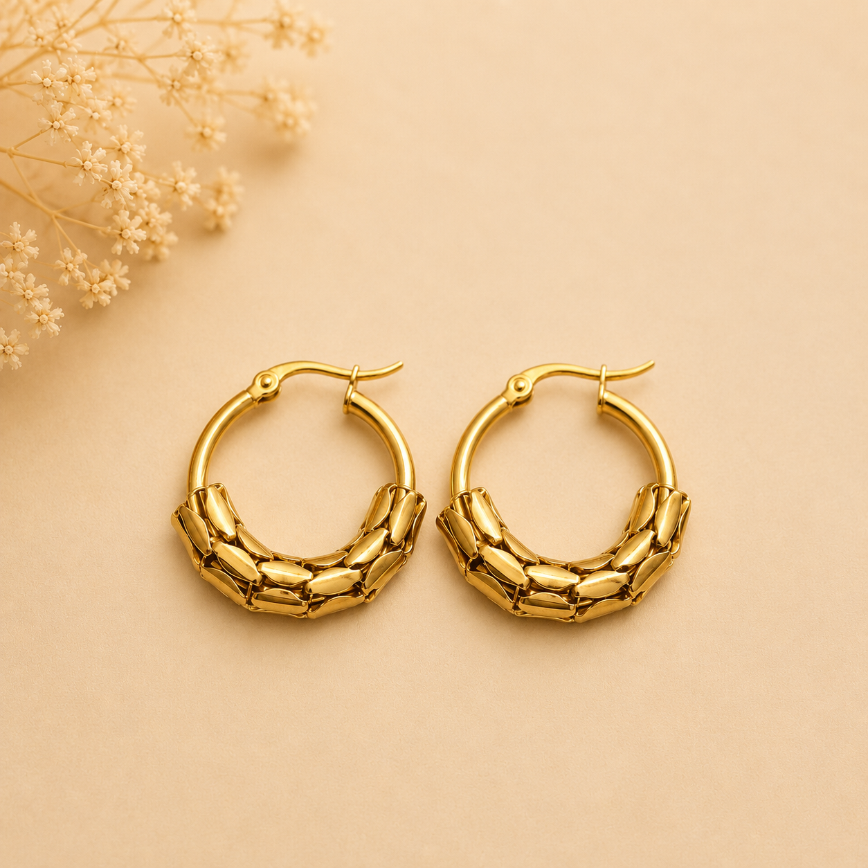 aurelia textured hoop earrings aurelia textured hoop earrings