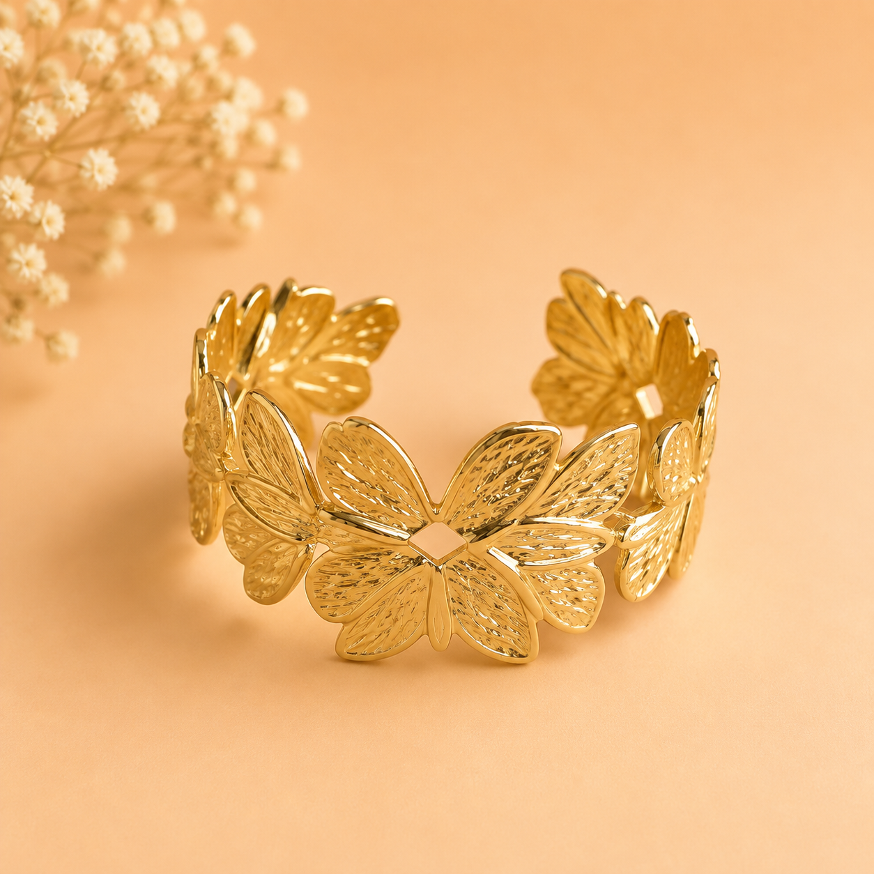 golden crystal mesh cuff bracelet golden crystal mesh cuff bracelet